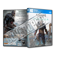 Assassins Creed Valhalla V1 Pc Game Cover Tasarımı